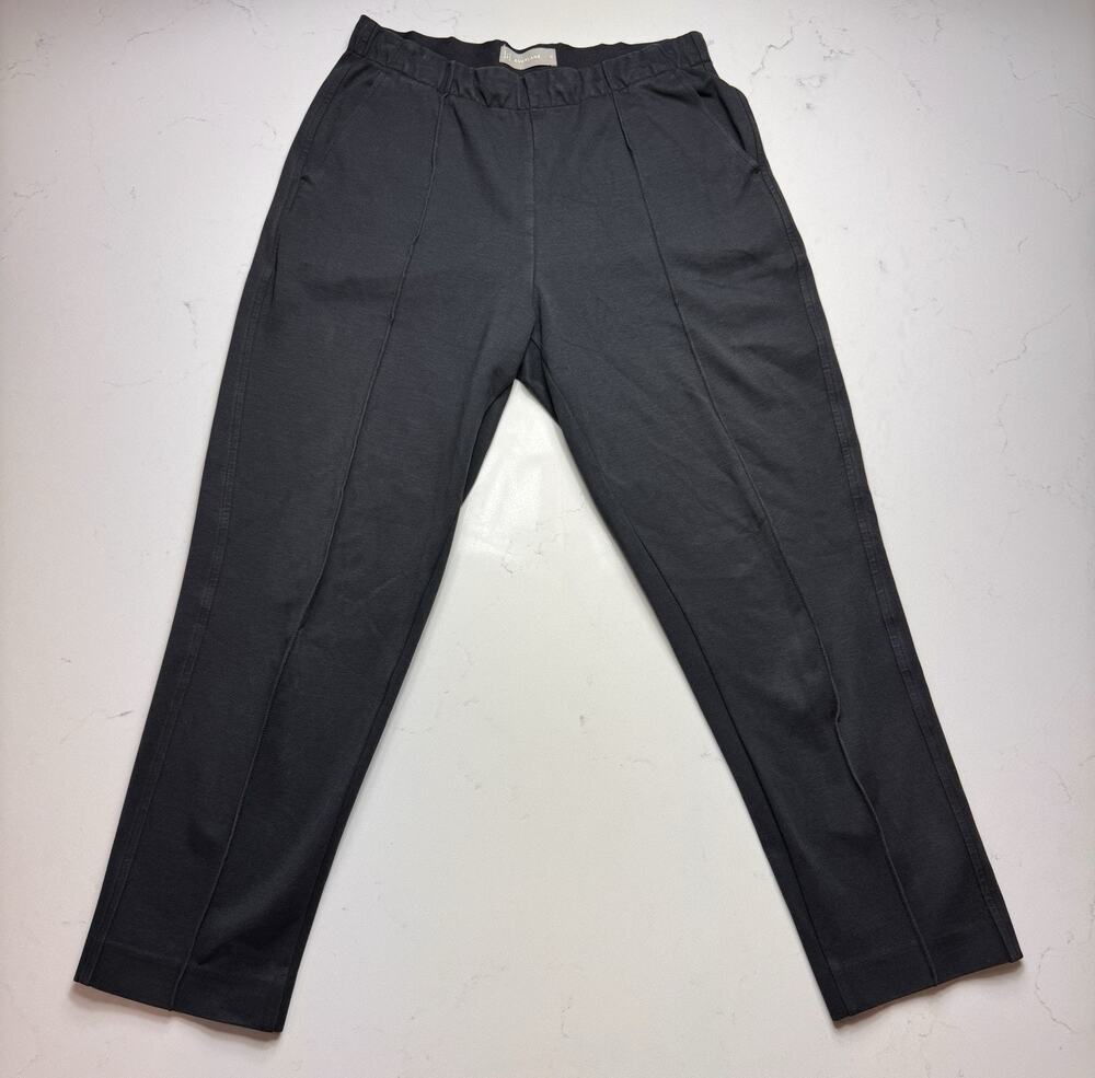 Everlane The Dream Pant Black Pintuck Pocket Lounge Cropped Women’s Size Medium